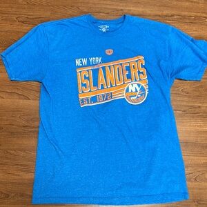 New York Islanders Blue Graphic T-Shirt